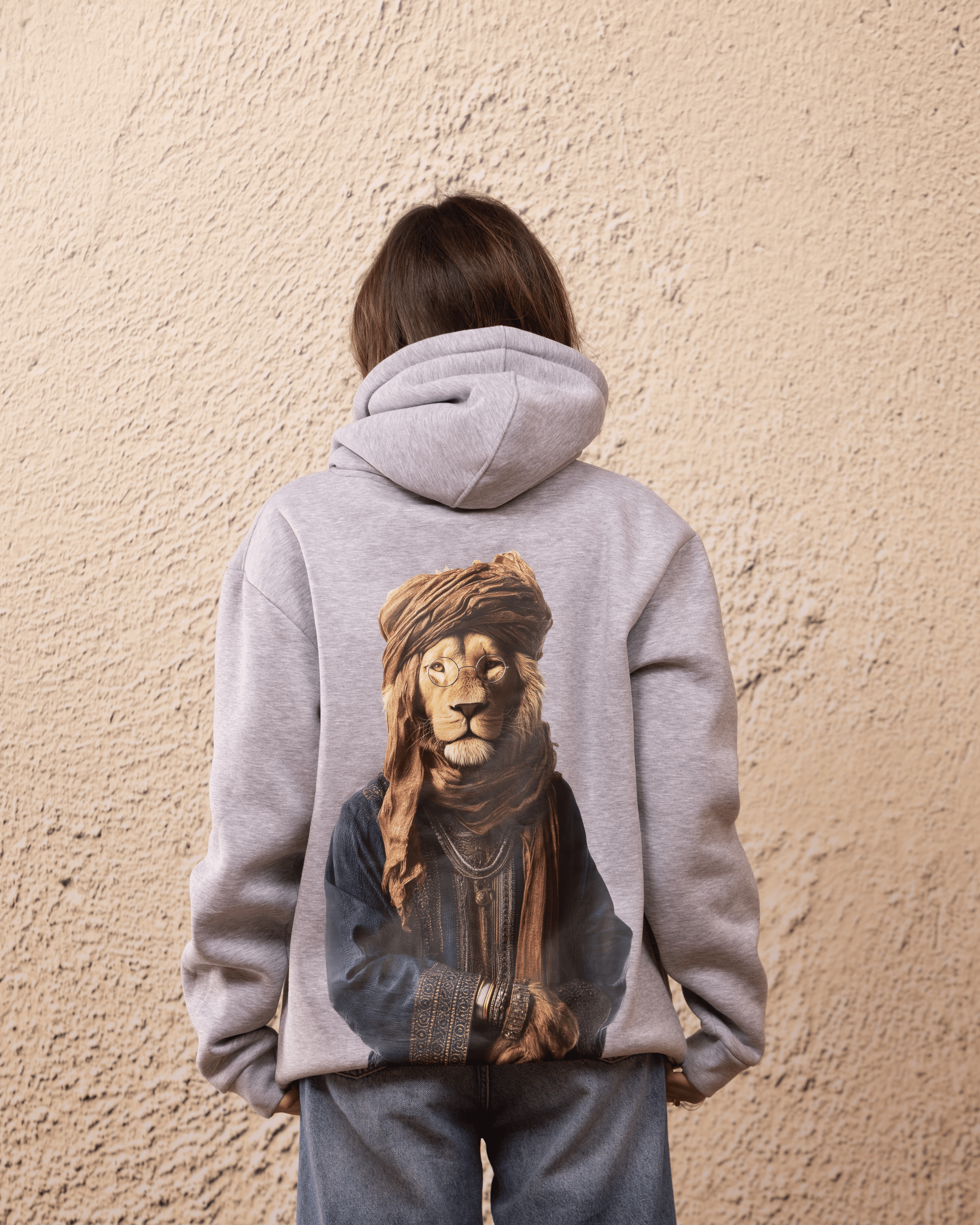 Hoodie Hiver LION SAHARA