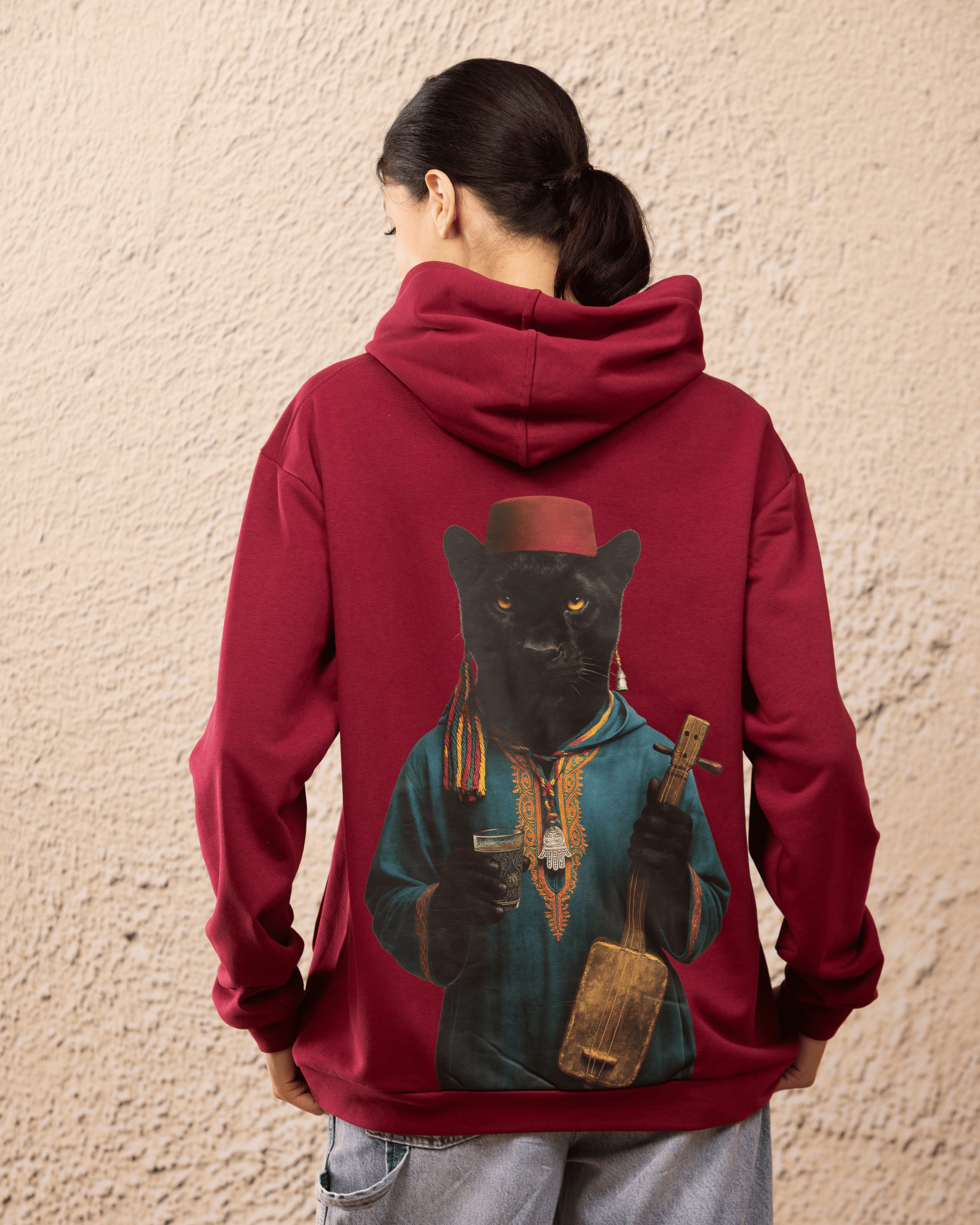Hoodie toutes saisons PANTHÈRE